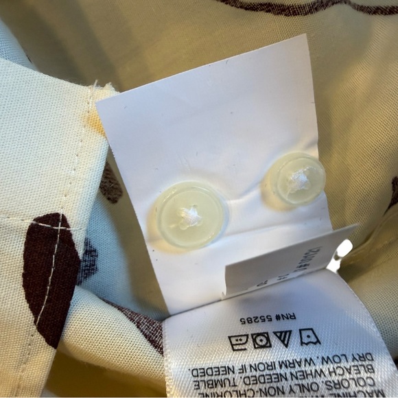 EXPRESS FLOWER PRINT BUTTON DOWN Cotton SHIRT TOP SIZE SMALL SLIM WOMENS - Picture 6 of 13